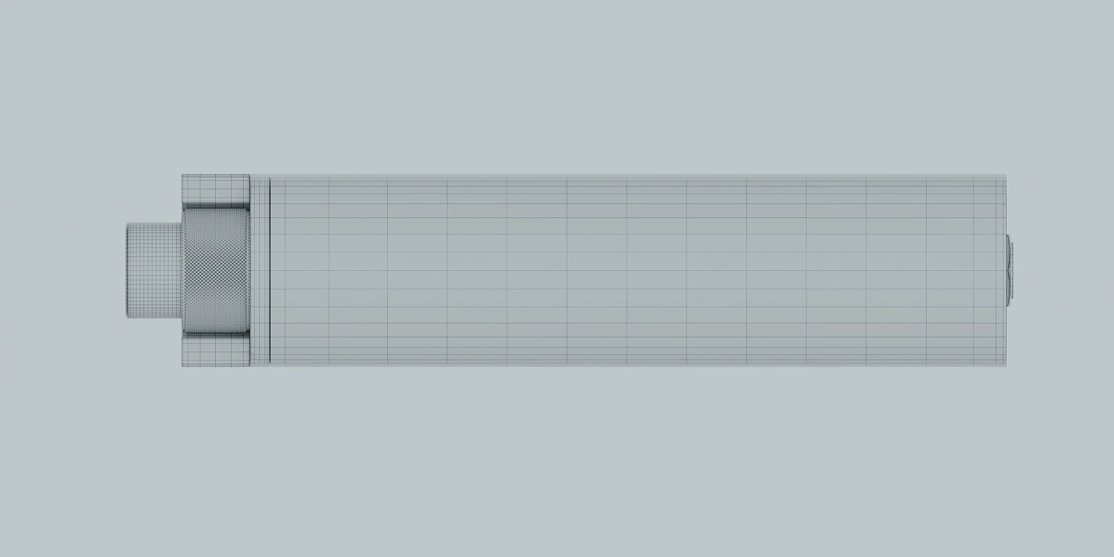 Big Head Pro — wireframe side