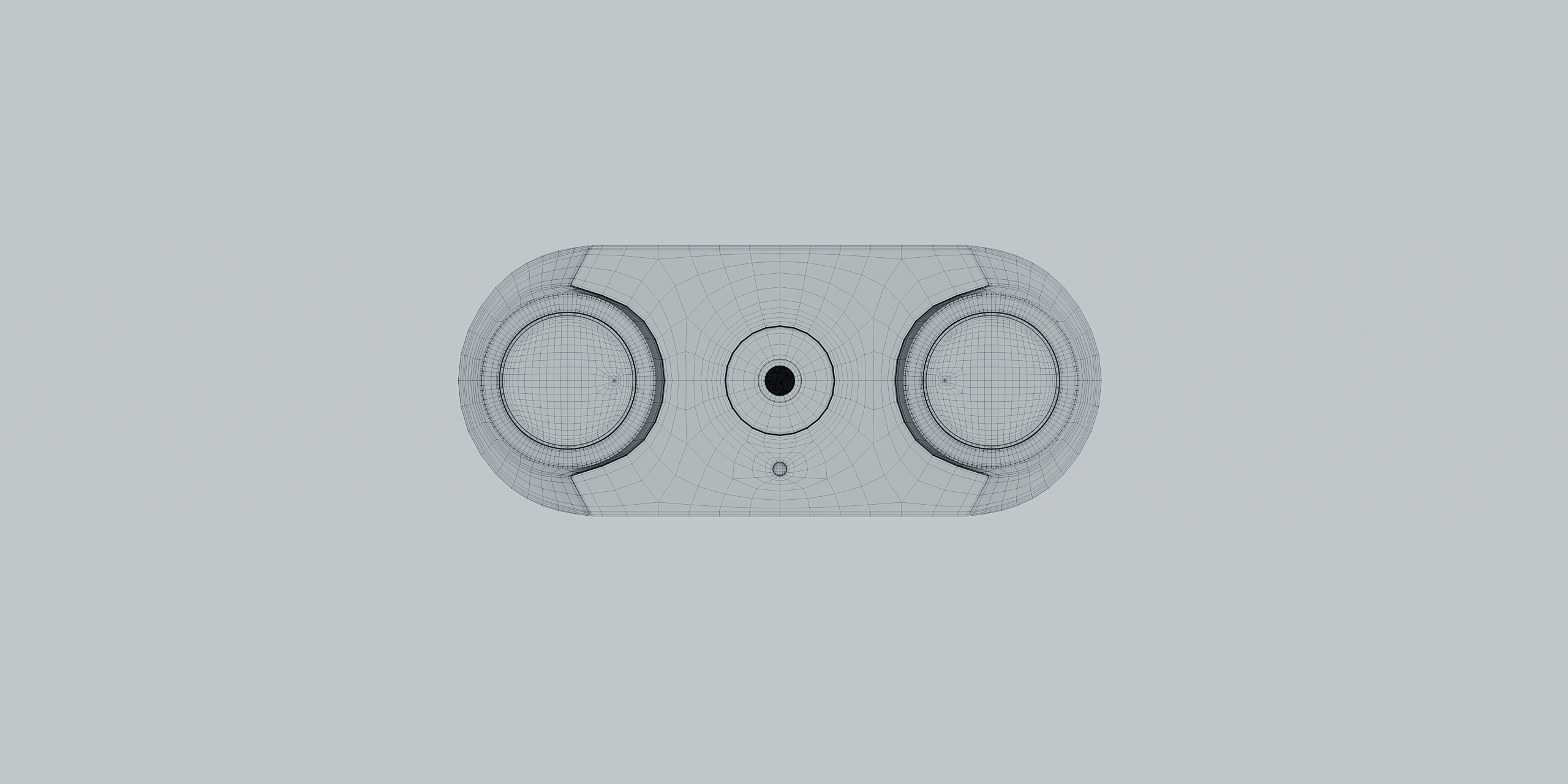 Big Head Pro — wireframe panel