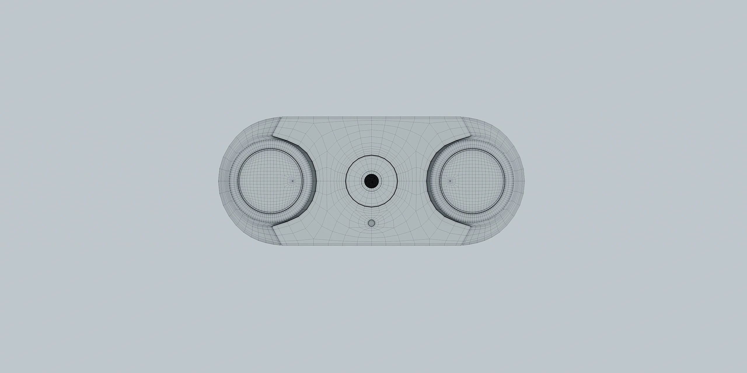 Big Head Pro — wireframe panel